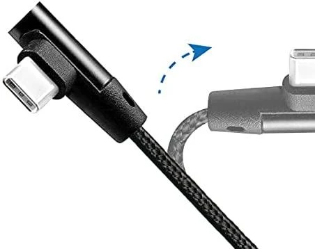 LOGILINK CU0138 LOGILINK – USB 2.0 kabelis USB-A kištukas iki USB-C (90 kampu) kištukas, 1 m