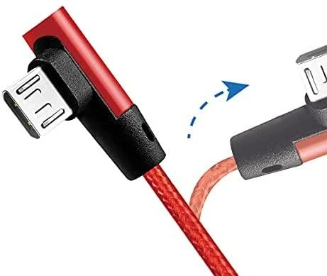 LOGILINK CU0149 LOGILINK – USB 2.0 į mikro-USB (90 kampu) kištukas, 0,3 m