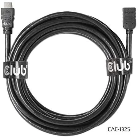 CLUB 3D didelės spartos HDMI™ prailginimo kabelis 4K60Hz M/F 5m