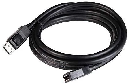 Mini DisplayPort į DisplayPort kabelis, susuktas
