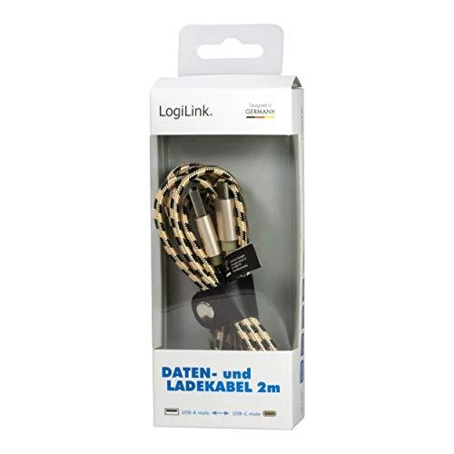 LOGILINK CU0135 LOGILINK – sinchronizavimas & įkrovimo laidas, USB į Micro USB kištukas, 2m