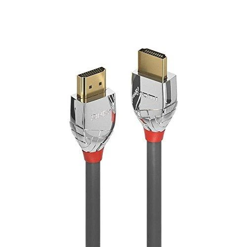 HDMI Laidas - LINDY Cromo Line HDMI Laidas M/M, Didelės Spartos, 1 m, Pilkas