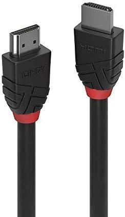Lindy HDMI 2.0 didelės spartos M/M 3m juodas