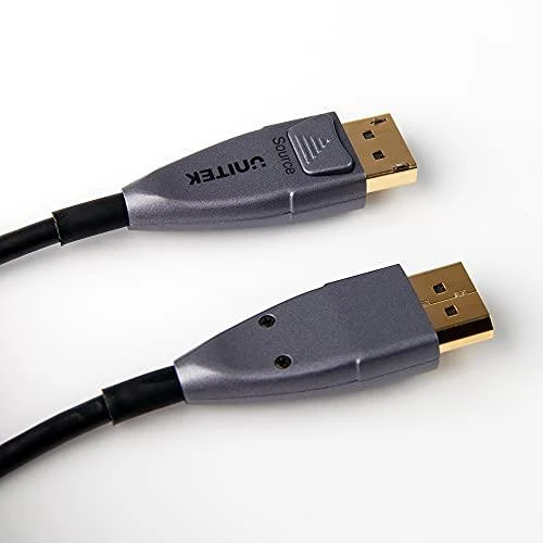 UNITEK C1616GY optinis kabelis DisplayPort 1.4 AOC 8K 10m