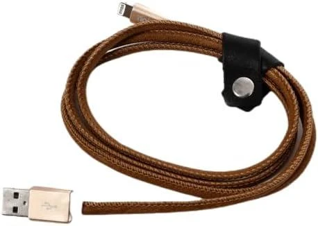Holdit USB-A – „Lightning“ USB laidas, 1 m ruda spalva (612662)