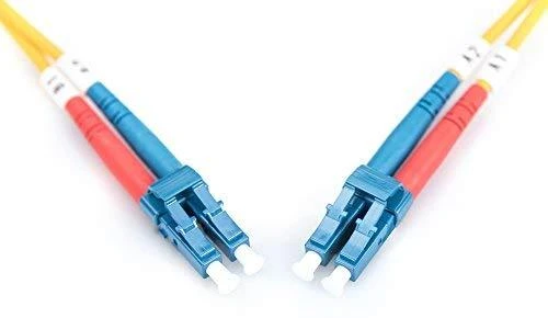 Assmann Electronic DIGITUS LWL patchable LC/LC 09/125um singelmode Duplex be halogenų su protokolu geltona 3m