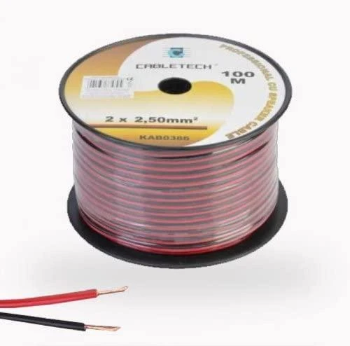 Cabletech kolonėlių laidas ritėje 100m