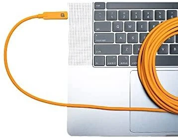 USB kabelis - Tether Tools Pro USB 2.0 Mini-B 4.6m