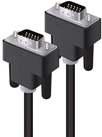 Kabelis Alogic Ekranas Accessories kabelis VGA 2 m VGA (D-Sub) SVGA Juodas (VGA-MM-02)