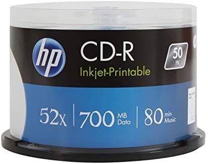 Hewlett Packard (HP) HP CD-R 700 MB 52x50 vnt (HPCDP50C)
