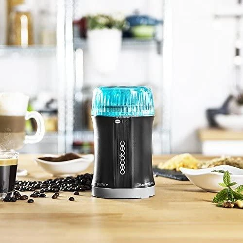 CECOTEC 01502 Kavamalė TitanMill 200 Kompaktiškas kavos ir prieskonių malūnas 200 W su titano dengtais peiliais