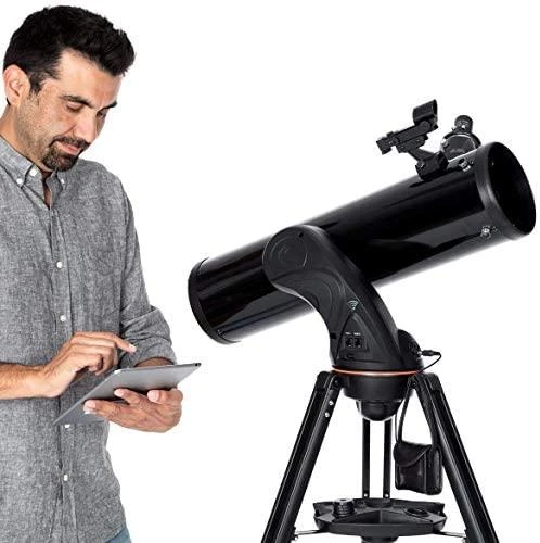 Teleskopas Celestron Astro FI 130mm GoTo WiFi reflektorius