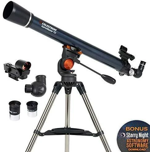 Teleskopas Teleskopai Celestron Astromaster 70/900 AZ