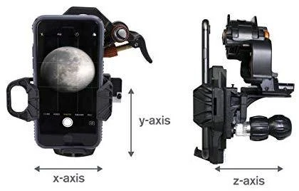 Adapteris Celestron NEXYZ 3-jų ašių, universalus išmaniajam telefonui