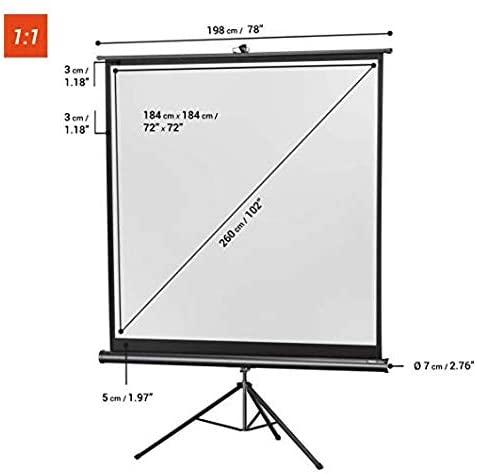 Celexon 1090016 Projektoriaus ekranas - projection screens (Juodas, Baltas, Juodas)