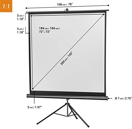 Celexon 1090016 Projektoriaus ekranas - projection screens (Juodas, Baltas, Juodas)