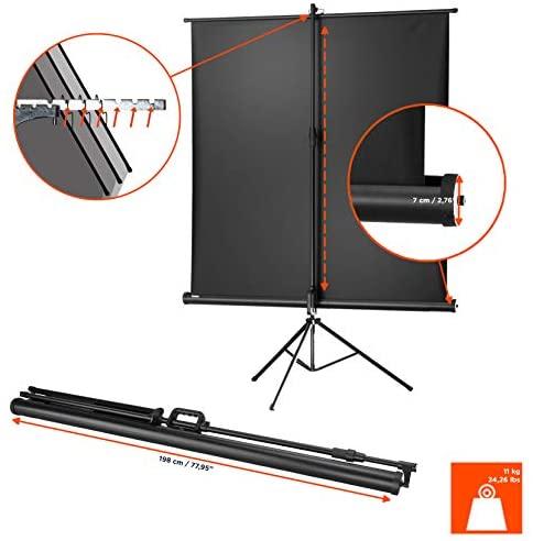 Celexon 1090016 Projektoriaus ekranas - projection screens (Juodas, Baltas, Juodas)