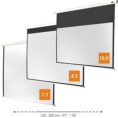 Celexon Europe celexon 1090028 - Manual - 120 cm - 120 cm - 1:1 - Baltas