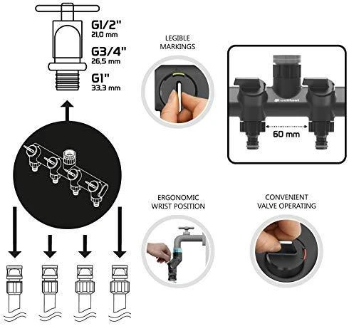 Cellfast C.HERO DISTRIBUTOR 1/2-3/4-1"