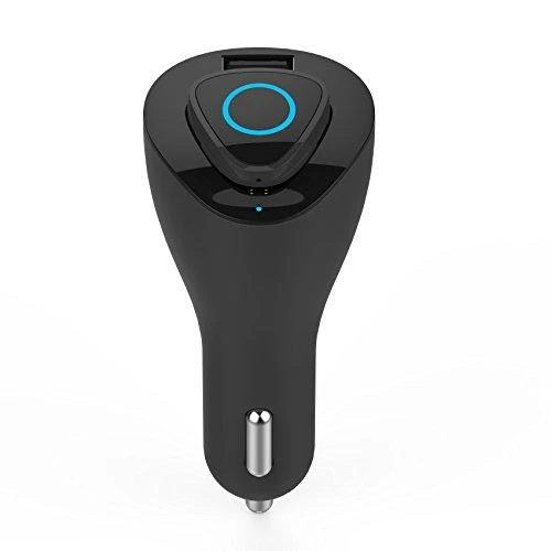 CELLY BLUETOOTH HEADSET + CAR CHARGER Juodas