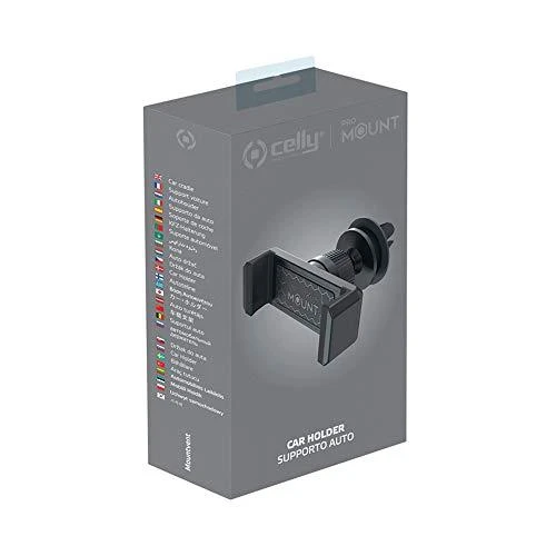 CELLY MOUNTVENT CAR HOLDER, Juodas