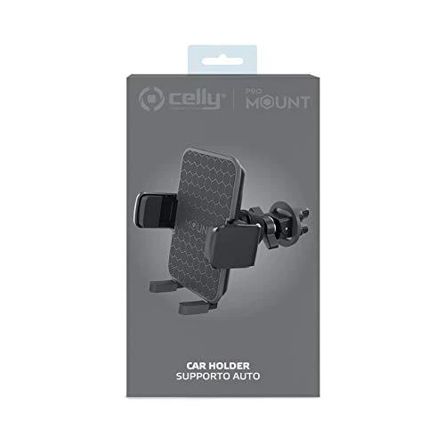 CELLY MOUNTVENTPLUS CAR HOLDER, Juodas