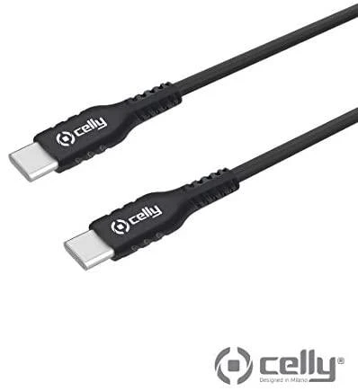 CELLY USB-C Į USB-C KABELIS 1M