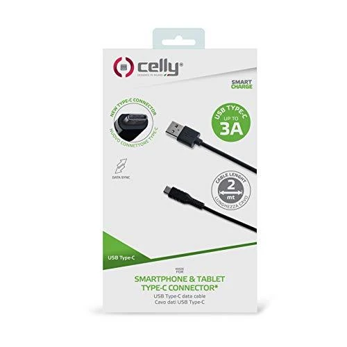 CELLY USB TYPE-C CABLE 2M