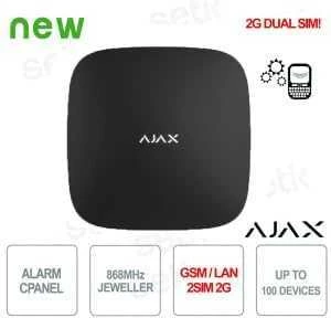 Ajax Hub 2 juoda centralė