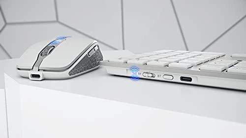 Klaviatūra „Cherry DW 9100 SLIM“ belaidės klaviatūros ir pelės rinkinys (JD-9100DE-1) (JD9100DE1)
