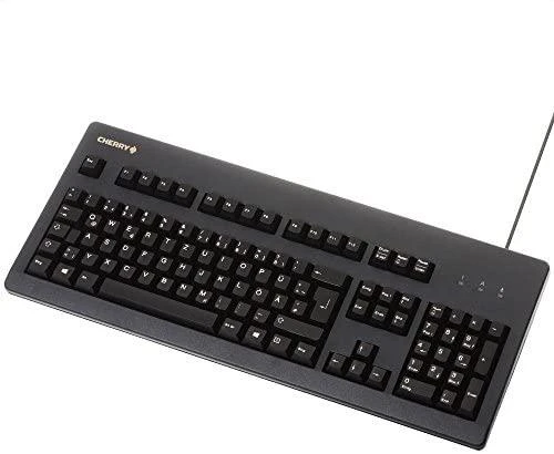 CHERRY G80-3000 klaviatūra USB + PS/2 Juoda