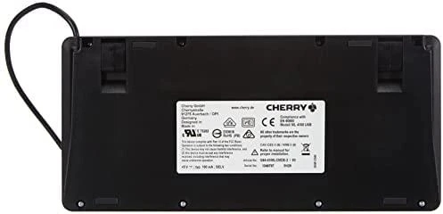 CHERRY G84-4100 klaviatūra USB QWERTZ Vokiečių Juoda