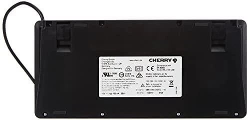 CHERRY G84-4100 klaviatūra USB QWERTZ Vokiečių Juoda