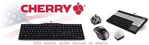 CHERRY XS Complete G84-5200 klaviatūra USB QWERTY Anglų Juoda