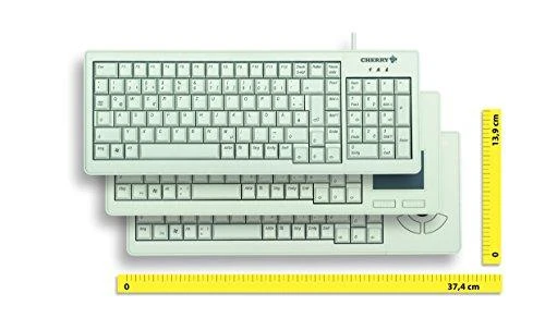 Klaviatūra Cherry G84-5400LUMDE-0 USB laikiklis