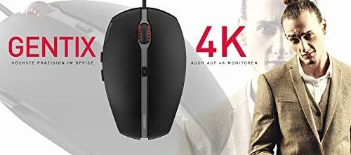 CHERRY GENTIX 4K kompiuterio optinė pelė USB 3600 DPI Abiems rankoms