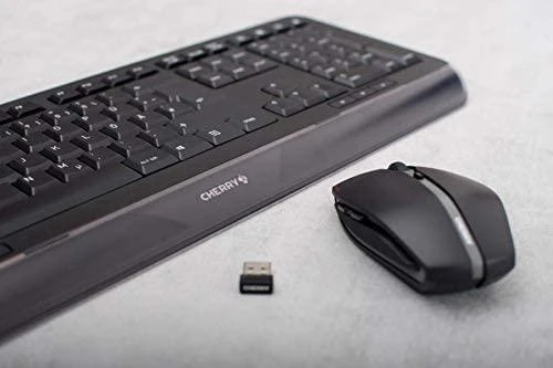 CHERRY GENTIX DESKTOP - Klaviatūra ir pelė - Deutsch - Juodas