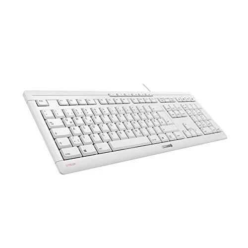 CHERRY JK-8500 klaviatūra USB QWERTZ Vokiečių Balta