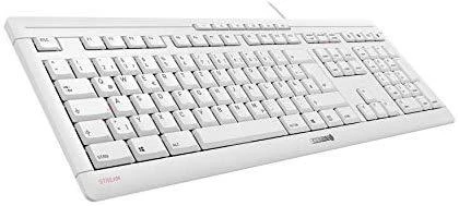 CHERRY JK-8500 klaviatūra USB QWERTZ Vokiečių Balta