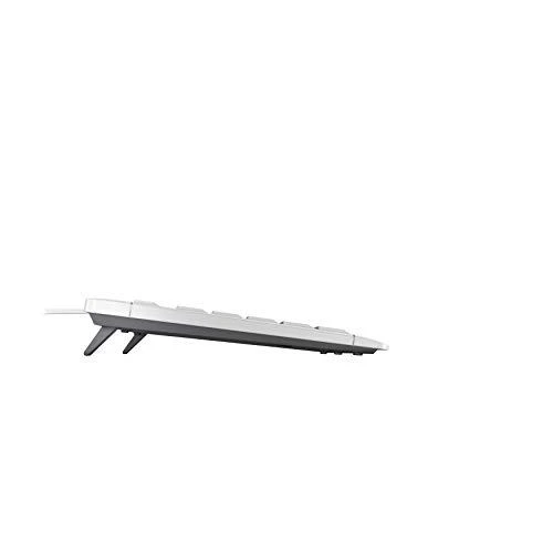 CHERRY JK-8500 klaviatūra USB QWERTZ Vokiečių Balta