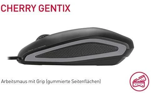 Pelė CHERRY MS-156, su laidu, juoda