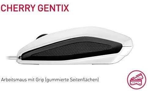 CHERRY GENTIX kompiuterinė pelė USB A tipo Optinis 1000 DPI Abiems rankoms