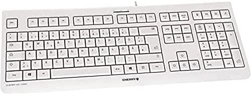 CHERRY KC 1000 klaviatūra USB QWERTZ Vokiečių Pilka
