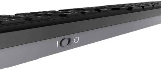 CHERRY STREAM DESKTOP US LAYOUT - Klaviatūra ir pelė USB Juodas