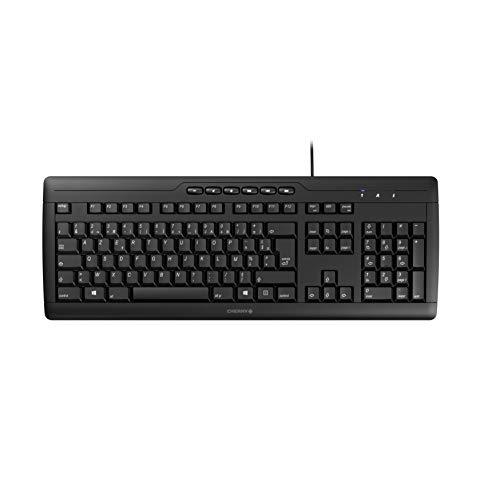 CHERRY STREAM Klaviatūra, klaviatūra - juodas, FR-išdėstymas, Cherry SX-Scherentechnologie