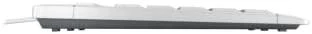 Klaviatūra CHERRYSTREAMKEYBOARDTKL - CORDED COMPACT Baltas
