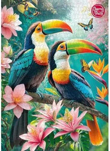 Cherry Pazzi CherryPazzi dėlionė Toucans Paradise 1000 det