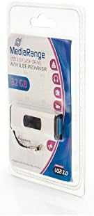 STICK 32GB USB 3.2 MEDIARANGE MR916 USB Typ-A - Dia - Juodas - Sidabrinė