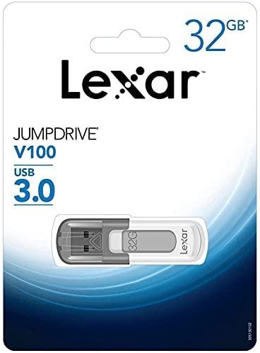 „Lexar“ | USB atmintinė | „JumpDrive V100“ | 32 GB | USB A tipo | Pilkas