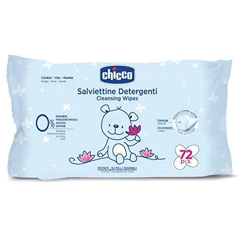 CHICCO Valomosios servetėlės, 16 vnt.